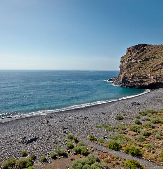 La Gomera. Playa del Medio