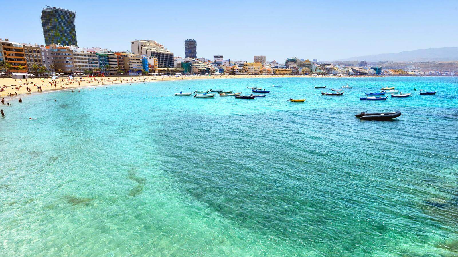 Playa de Las Canteras Hallo Kanarische Inseln