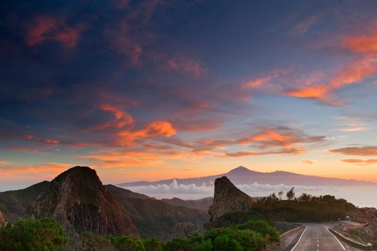 Mirador de Los Roques, La Gomera. 