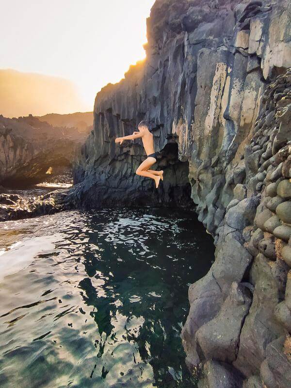 El Hierro. Charco Los Sargos