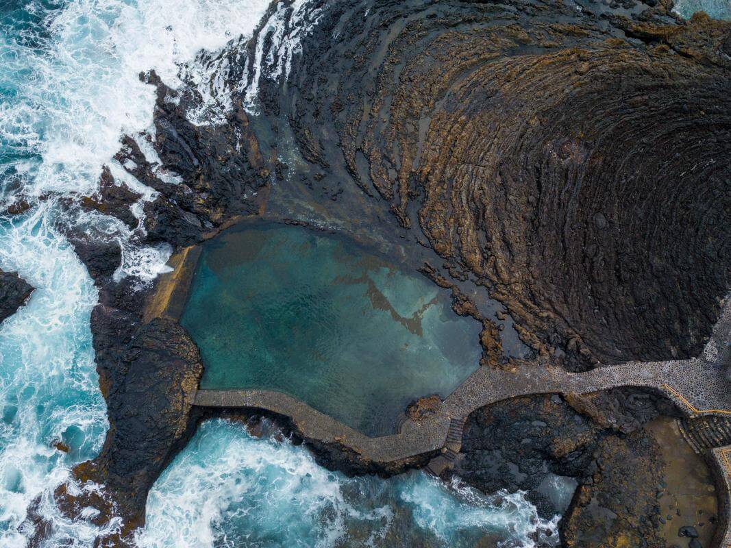 El Hierro. Pozo de las Calcosas