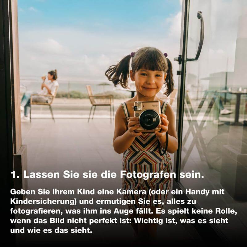 Lassen Sie sie die Fotografen sein