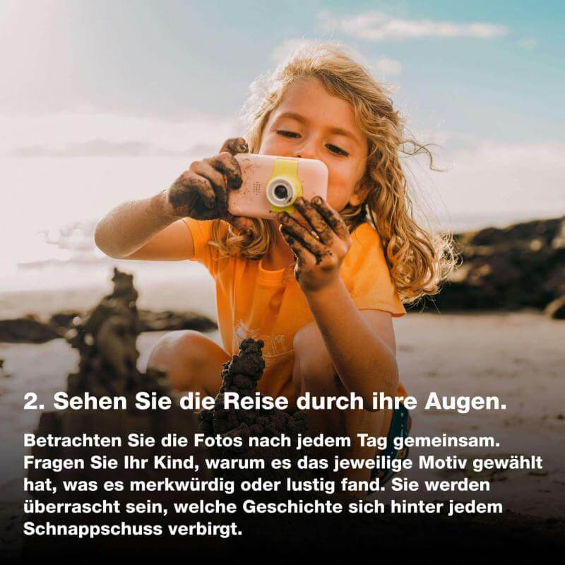 Sehen Sie die Reise durch ihre Augen.
