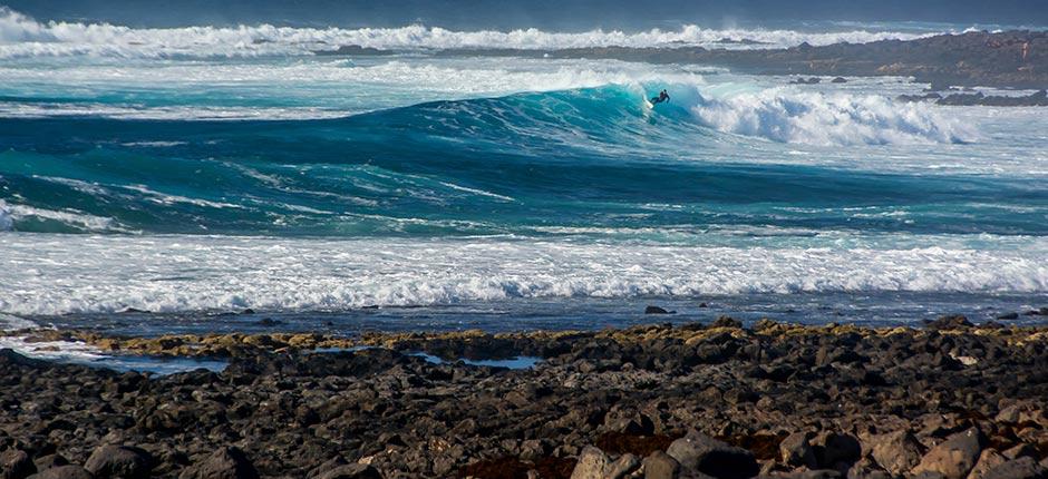 Surfen am Spot La Izquierda de La Santa - Spots auf Lanzarote