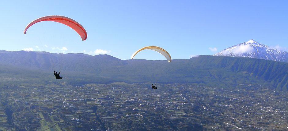 Gleitschirmfliegen in La Corona Gleitschirmfliegen auf Teneriffa