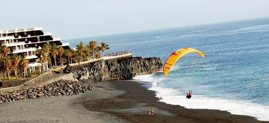 Gleitschirmfliegen in Puerto Naos Gleitschirmfliegen auf La Palma