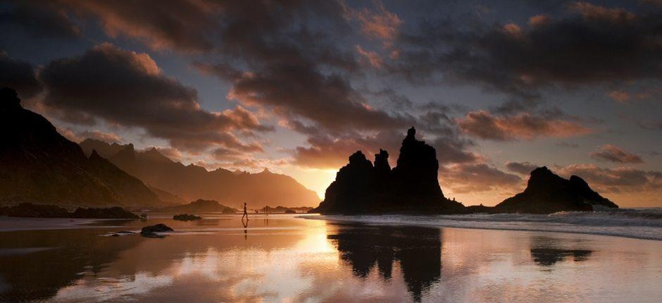 Playa de Benijo + Unberührte Strände auf Teneriffa