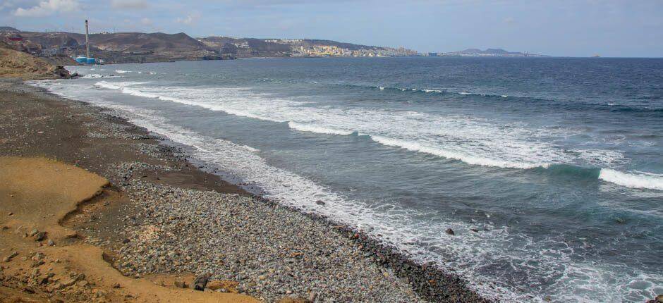 Kitesurfen am Strand von Jinámar  Kitesurf- Spots auf Gran Canaria