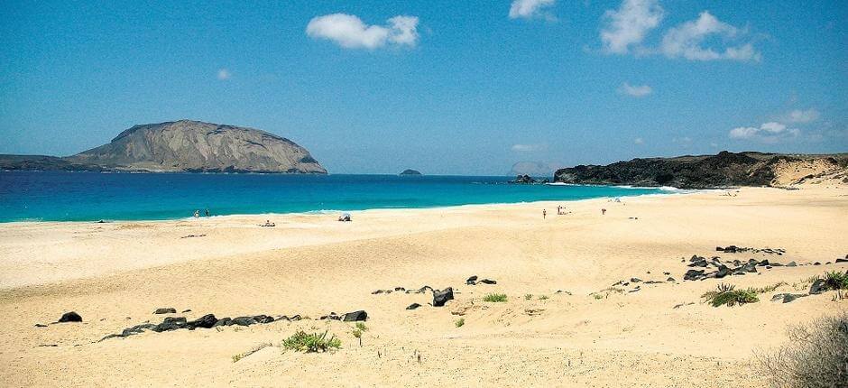 Playa de Las Conchas + Unberührte Strände auf Lanzarote