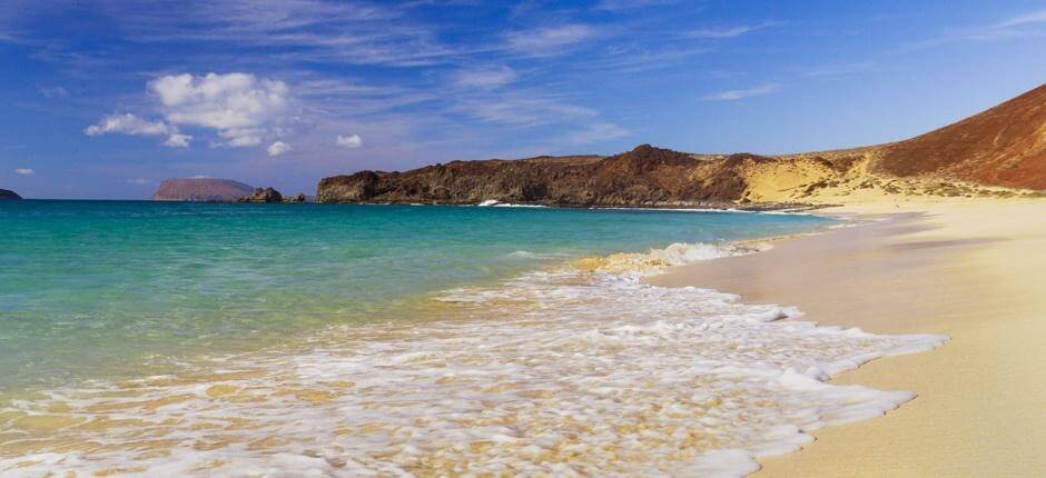 Playa de Las Conchas + Unberührte Strände auf Lanzarote