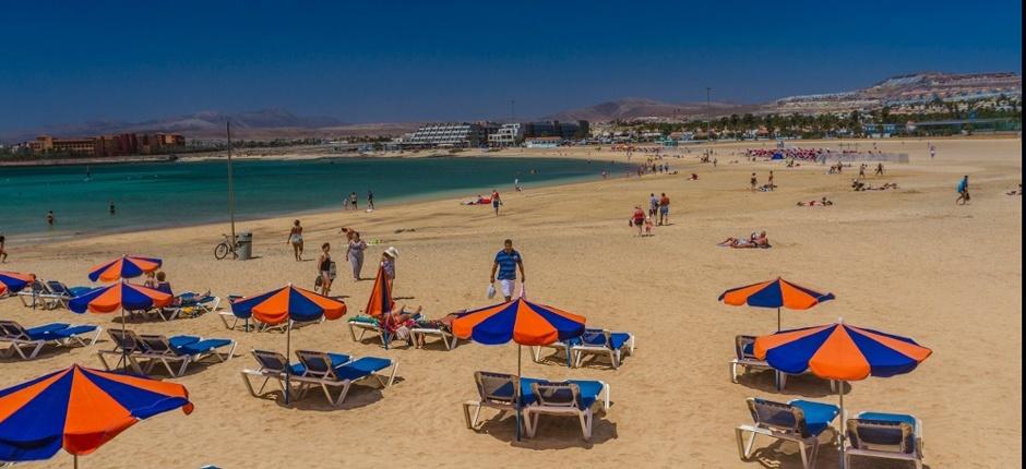 Playa de El Castillo  Beliebte Strände auf Fuerteventura