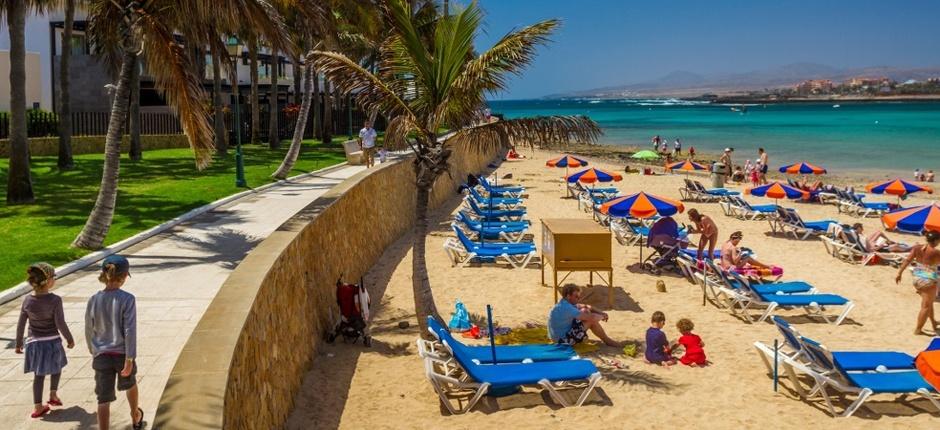 Playa de El Castillo  Beliebte Strände auf Fuerteventura