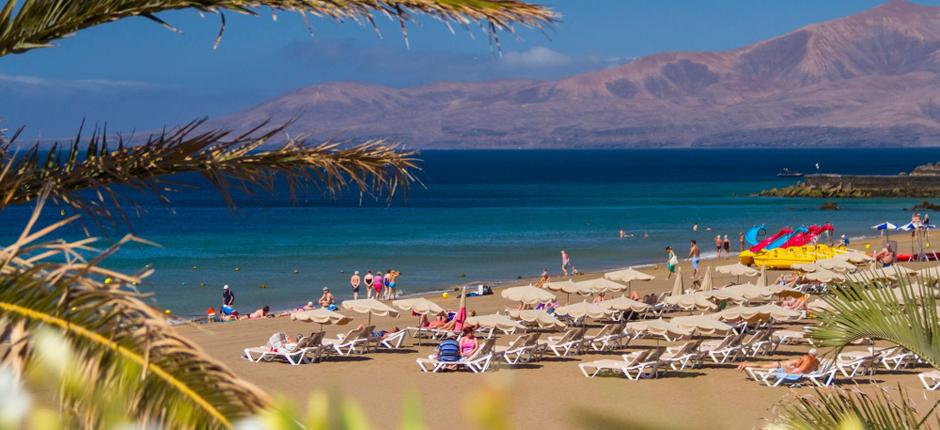 Playa Grande  Beliebte Strände auf Lanzarote