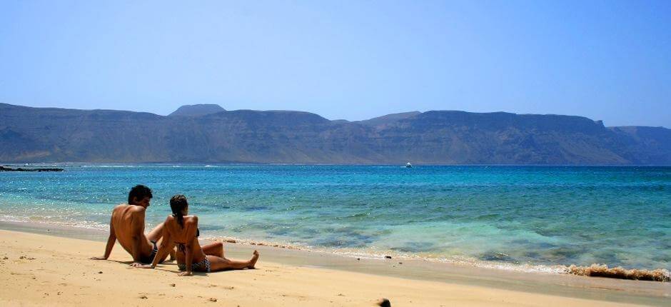 Playa La Francesa Beliebte Strände auf Lanzarote