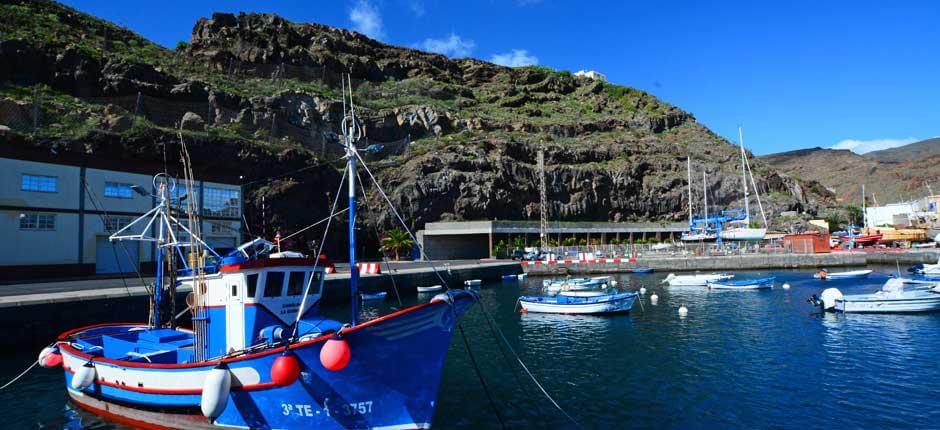 Hafen von Playa Santiago  Sport- und Jachthäfen von La Gomera