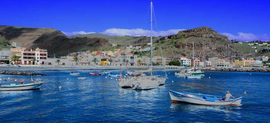 Hafen von Playa Santiago  Sport- und Jachthäfen von La Gomera