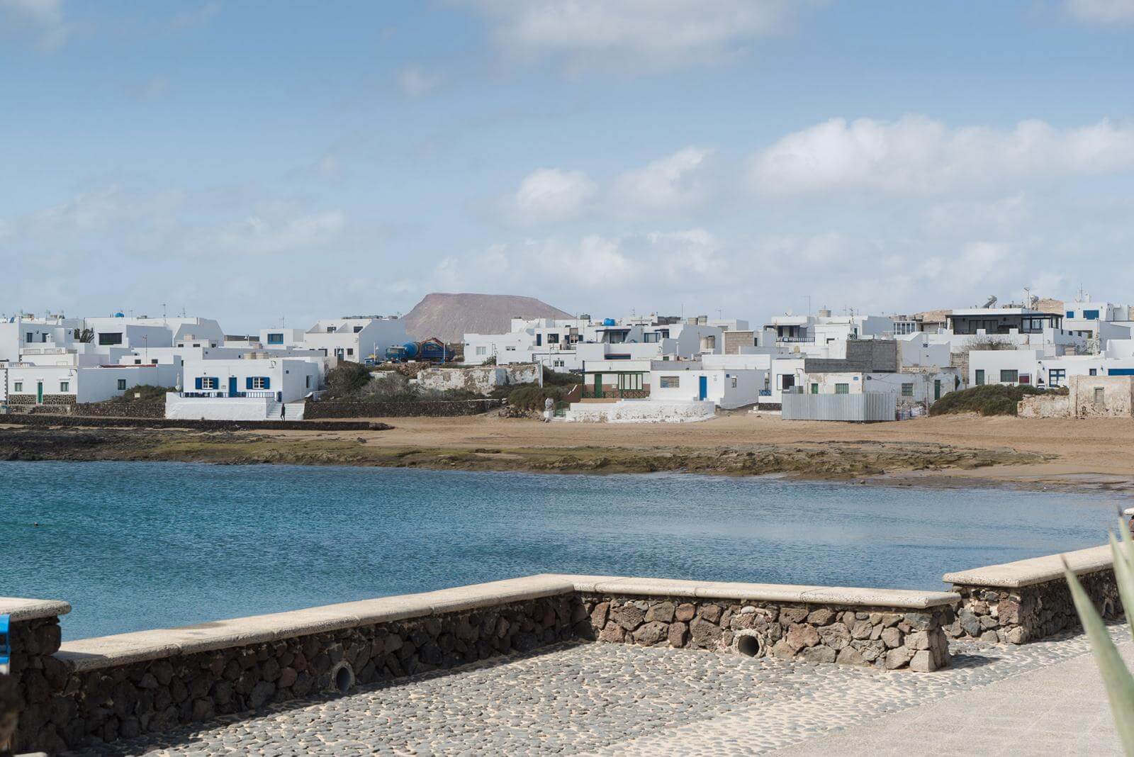 La Graciosa. Caleta de Sebo