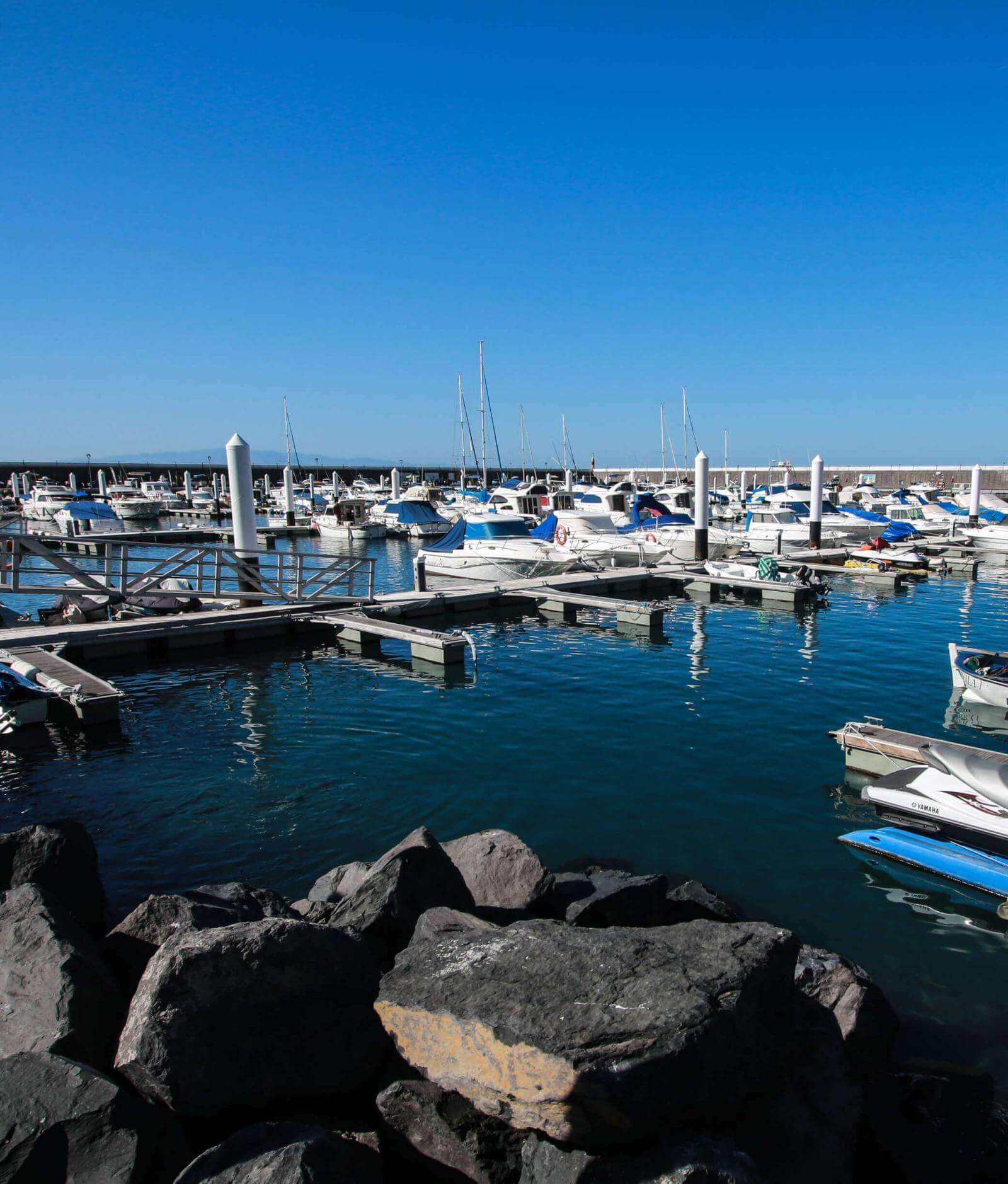 Sporthafen Marina Los Gigantes. Tenerife.