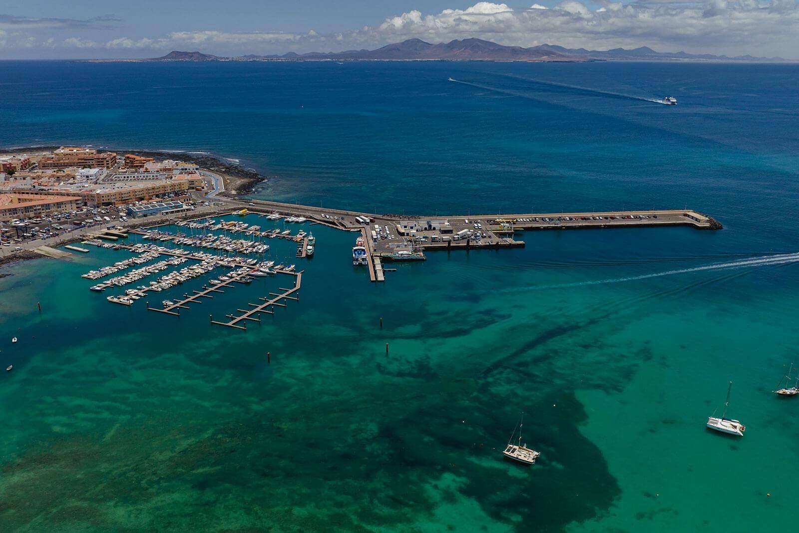 Sporthafen Corralejo. Fuerteventura.