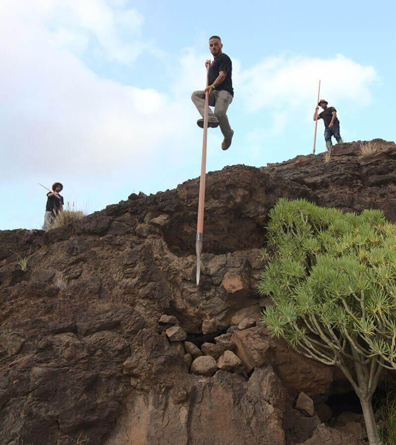 Der Hirtensprung. Gran Canaria.