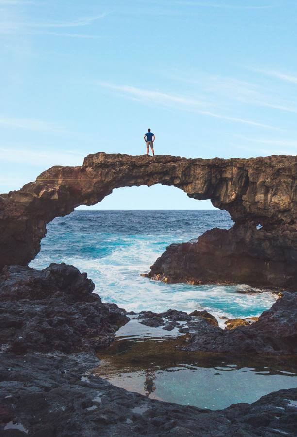 Arco Natural en el Charco Manso