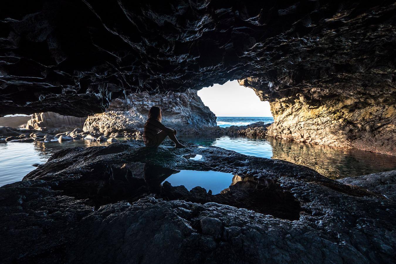 El Hierro. Charco Azul