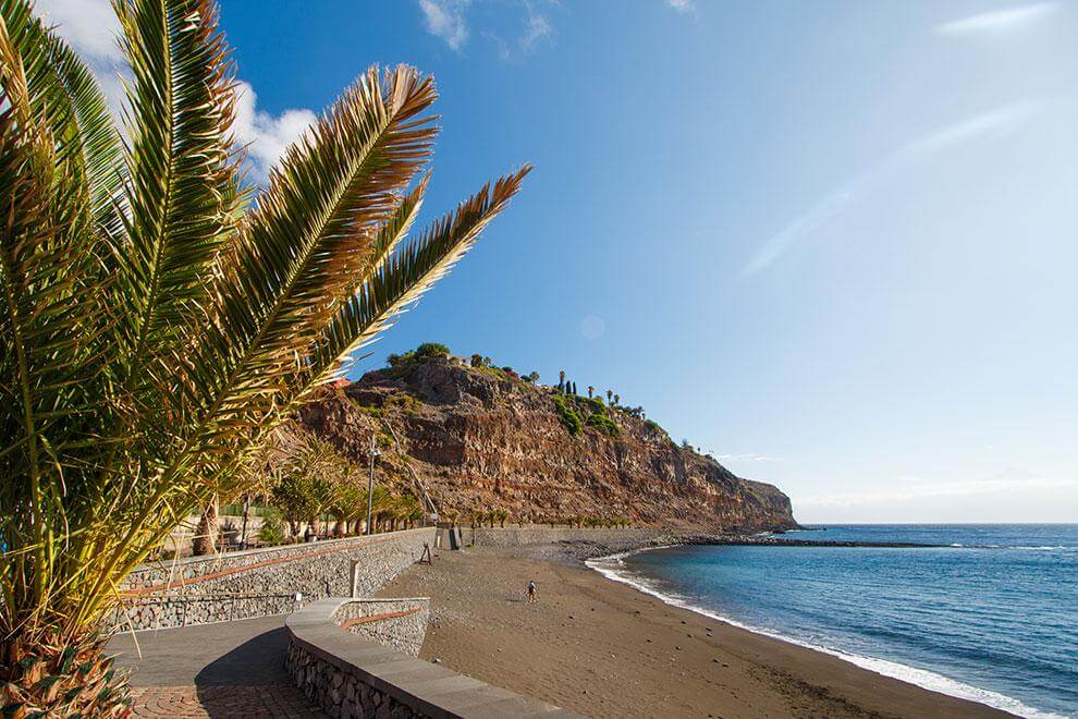 Playa de la Cueva. La Gomera