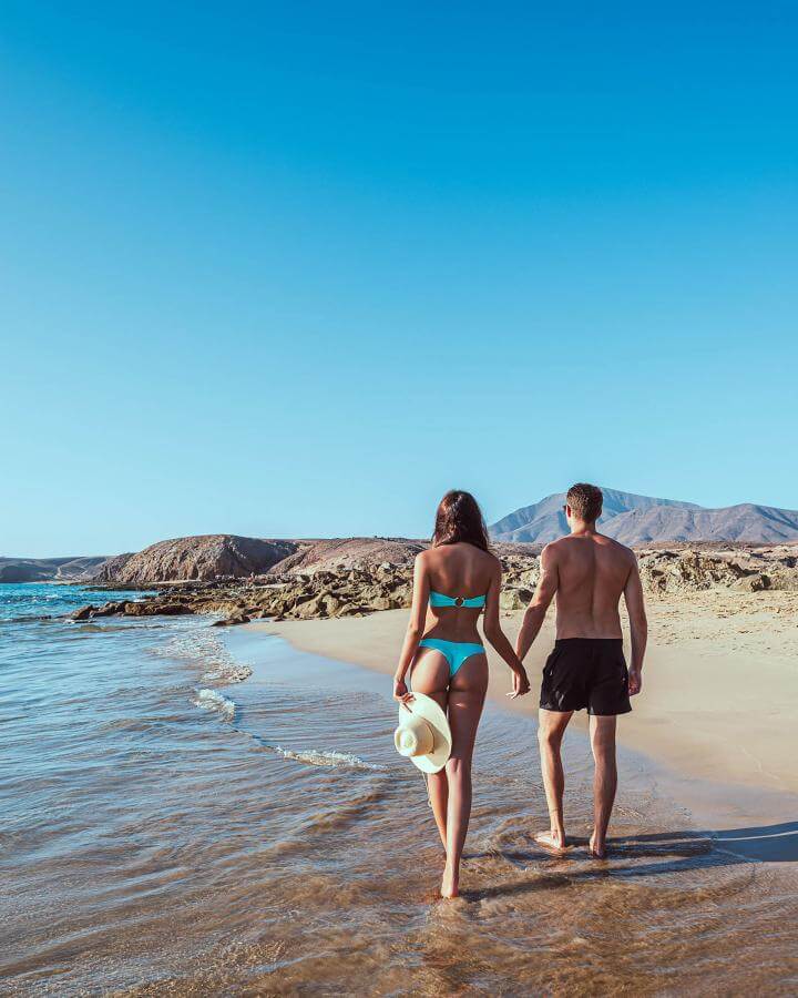 Lanzarote. Playa Papagayo