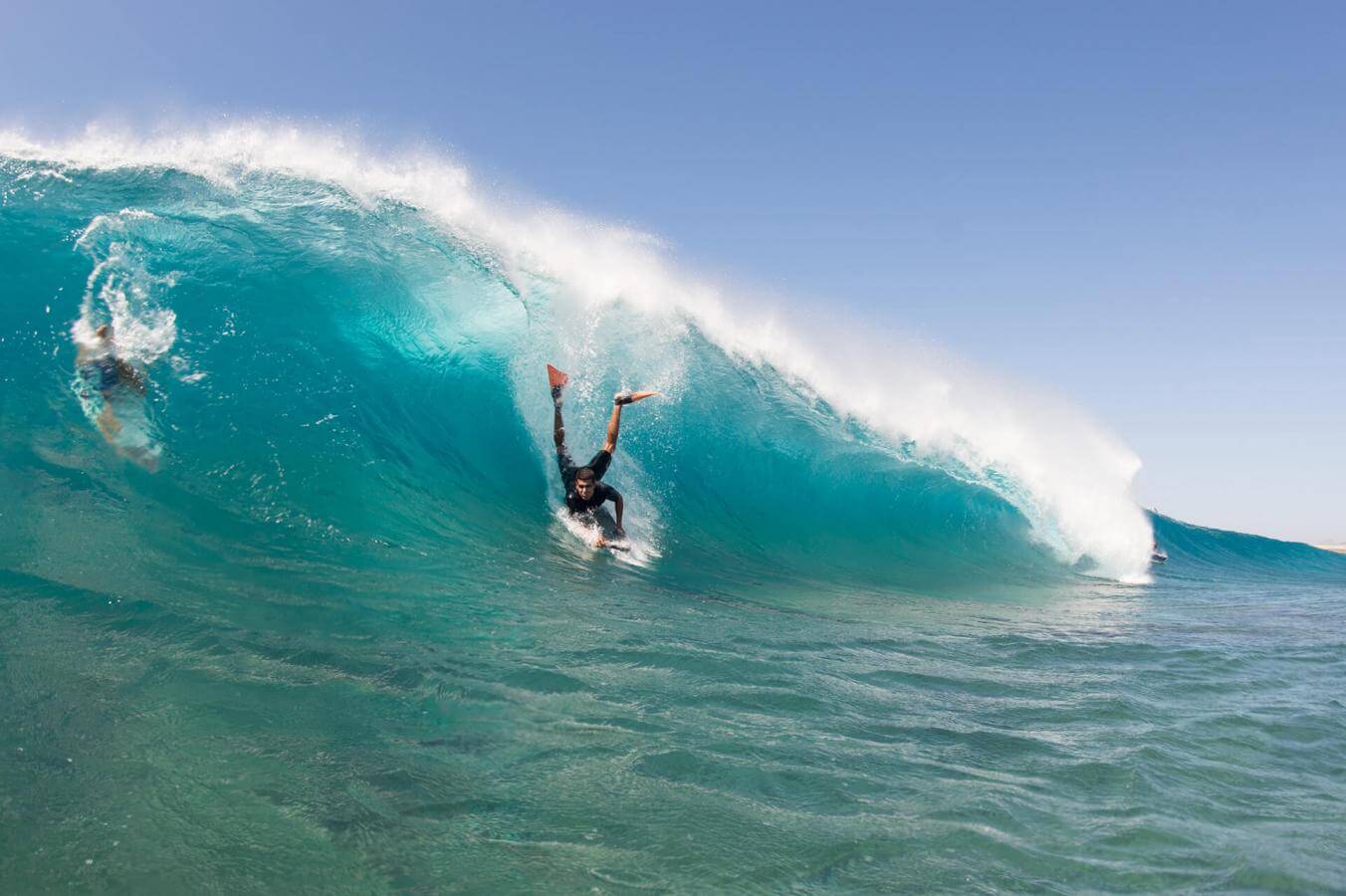 Bodyboard en La Machacona Spots de bodyboard en Tenerife