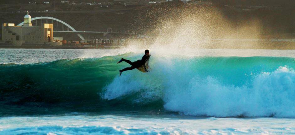 Bodyboarden in El Confital Bodyboard- Spots auf Gran Canaria