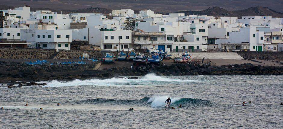 Surfen am Spot La Izquierda de La Santa - Spots auf Lanzarote