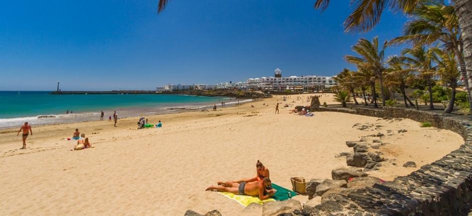 Playa de Las Cucharas Beliebte Strände auf Lanzarote