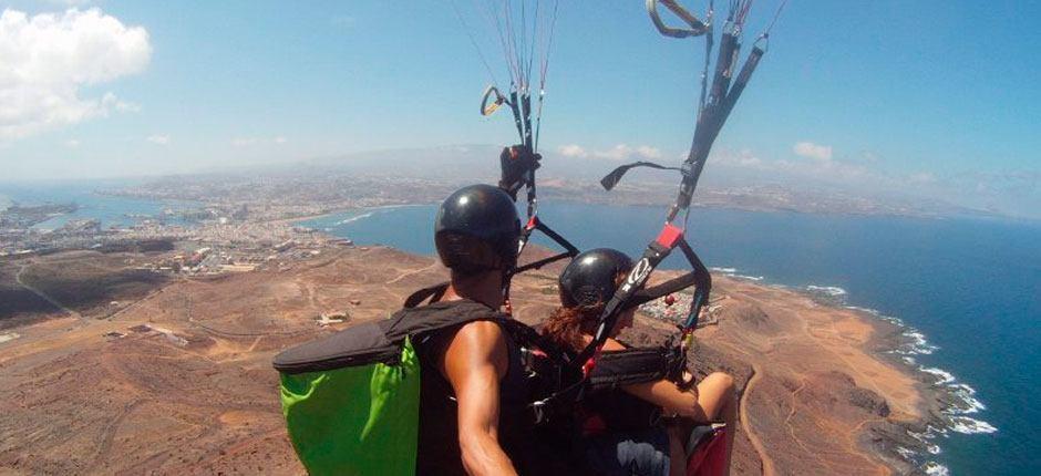 Gleitschirmfliegen in Las Coloradas Gleitschirmfliegen auf Gran Canaria