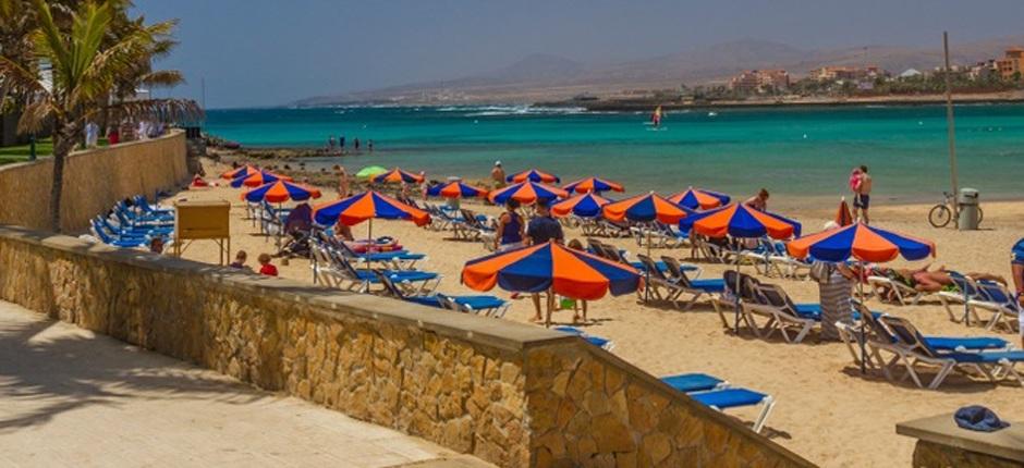 Playa de El Castillo  Beliebte Strände auf Fuerteventura