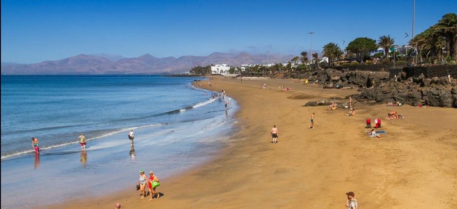 Playa Grande  Beliebte Strände auf Lanzarote