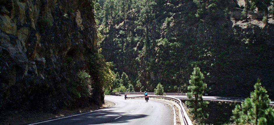 Radroute durch La Palma Radrouten auf La Palma 