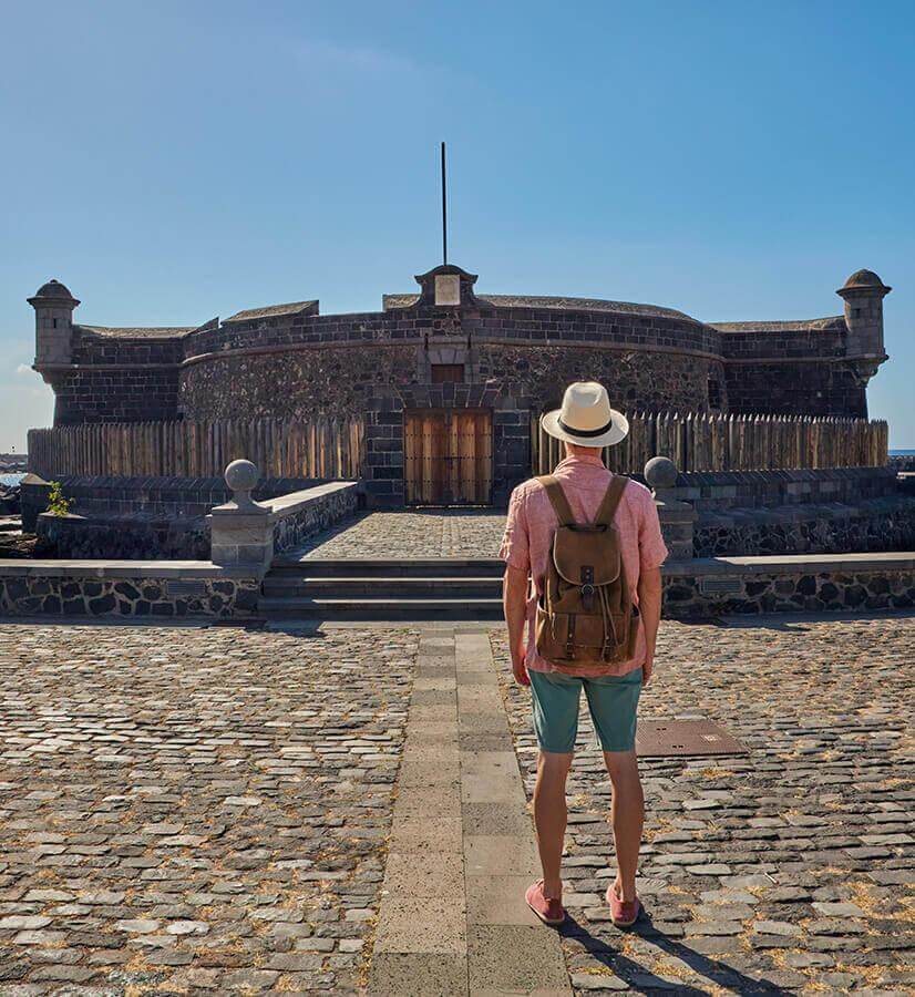 Festung San Juan Bautista – oder Castillo Negro – (Santa Cruz de Tenerife), Tenerife.