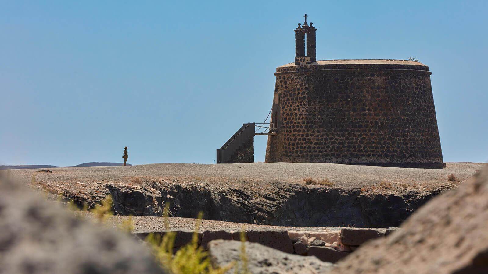 Festung von San Marcial del Rubicon und von Guanapay, Lanzarote.