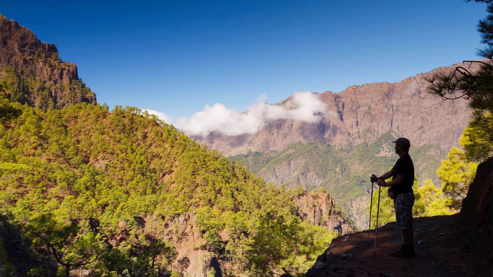 Nationalpark Caldera de Taburiente, La Palma.