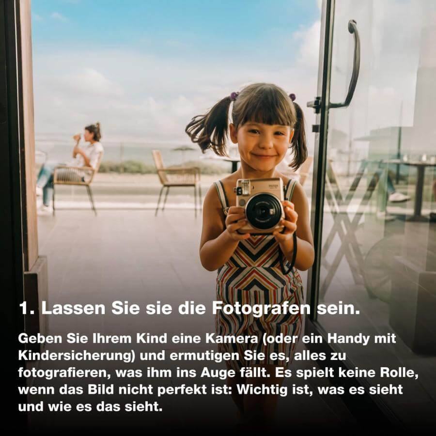Lassen Sie sie die Fotografen sein