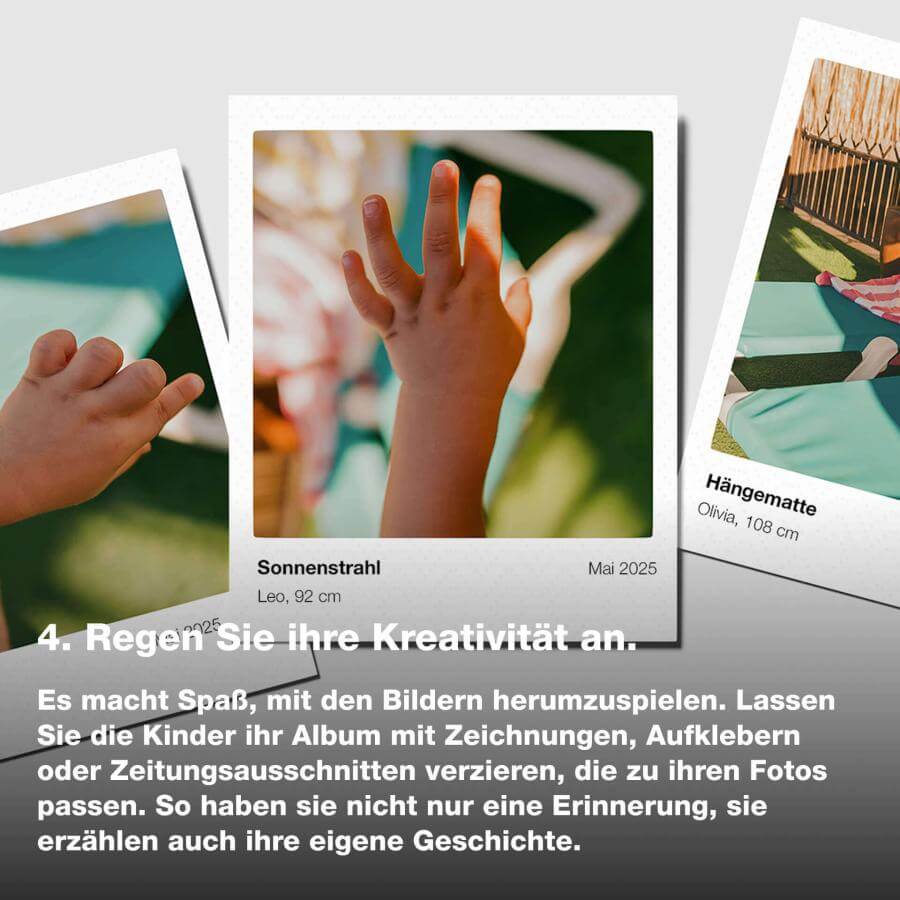 Regen Sie ihre Kreativität an.