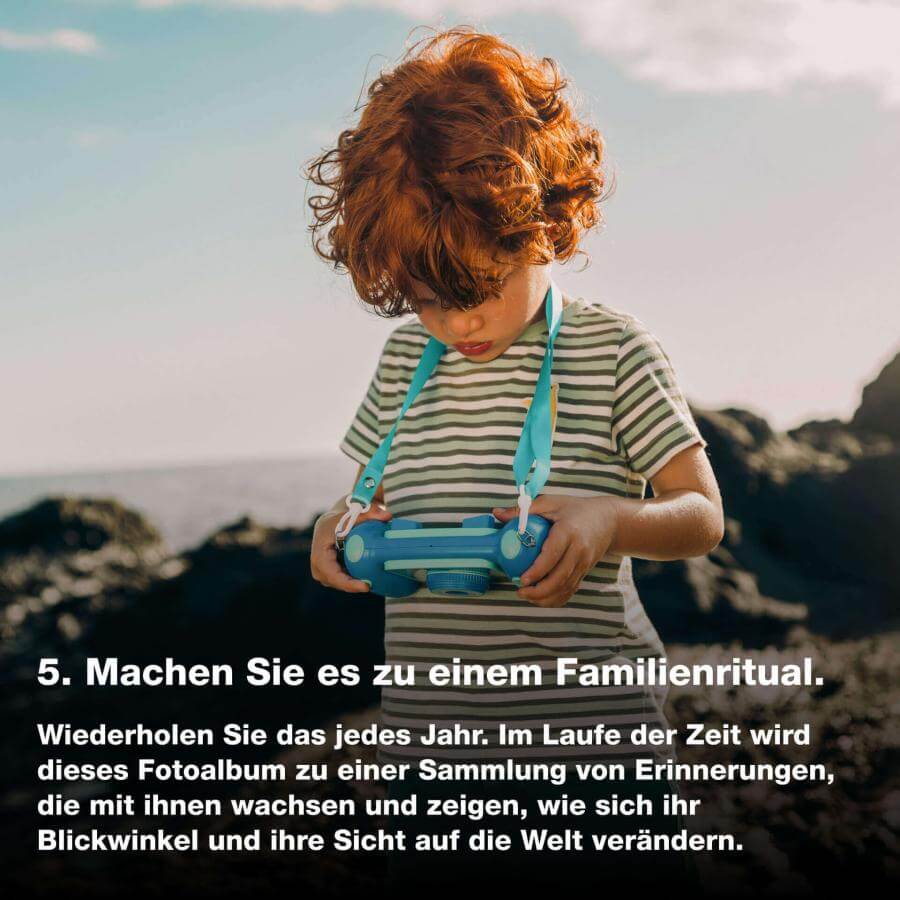 Machen Sie es zu einem Familienritual.