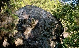 Felsen von Traves